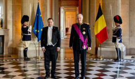 Ambassador of the Republic of Armenia to the Kingdom of Belgium Mr. Tigran Balayan presented his Letters of Credence to His Majesty Phillipe I of the Belgians