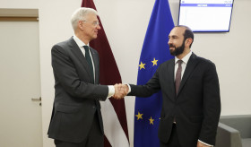 Հայաստանի և Լատվիայի ԱԳ նախարարների հանդիպումը