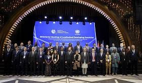 ՀՀ ԱԳ նախարարի մասնակցությունը Դեպի ծով ելք չունեցող զարգացող երկրների նախարարական հանդիպմանը
