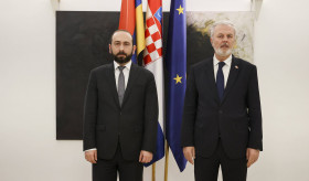 ՀՀ ԱԳ նախարարի հանդիպումը Խորվաթիայի խորհրդարանի փոխնախագահի հետ
