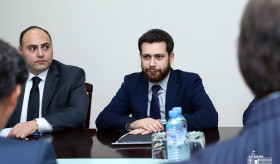 ՀՀ ԱԳ նախարարի տեղակալ Վահան Կոստանյանի հանդիպումը Կովկասում և Կենտրոնական Ասիայում ՆԱՏՕ-ի Գլխավոր քարտուղարի հատուկ ներկայացուցիչ Խավիեր Կոլոմինայի հետ