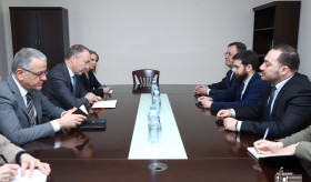 ՀՀ ԱԳ նախարարի տեղակալի հանդիպումը Հարավային Կովկասի և Վրաստանում ճգնաժամի հարցերով Եվրոպական միության հատուկ ներկայացուցչի գլխավորած պատվիրակության հետ
