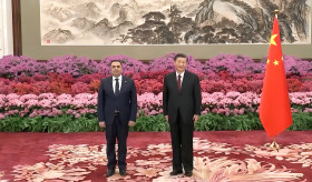 ՉԺՀ-ում ՀՀ դեսպան Վահե Գևորգյանն իր հավատարմագրերն է հանձնել Չինաստանի նախագահին