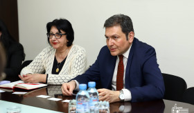 Deputy Foreign Minister Paruyr Hovhannisyan received Canada’s Ambassador for Women, Peace and Security Jacqueline O’Neill