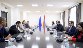 ՀՀ ԱԳ նախարարի հանդիպումը Եվրոպայի խորհրդի Գլխավոր  քարտուղար Մարիա Պեյչինովիչ Բուրիչի հետ