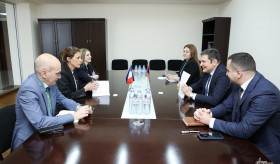 ՀՀ ԱԳ նախարարի տեղակալի հանդիպումը Ֆրանսիայի Եվրոպայի և արտաքին գործերի նախարարության հայ-ֆրանսիական համագործակցության համակարգողի հետ