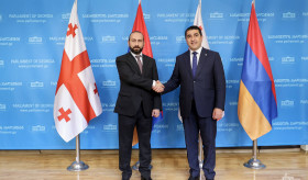 ՀՀ ԱԳ նախարարի հանդիպումը Վրաստանի խորհրդարանի նախագահի հետ