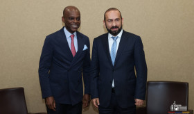 Հայաստանի և Տոգոյի ԱԳ նախարարների հանդիպումը