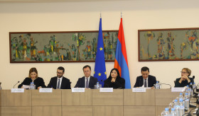 Հանդիպում Հայաստանում հավատարմագրված ԵՄ անդամ երկրների դիվանագիտական ներկայացուցչությունների ղեկավարների հետ