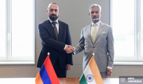 Հայաստանի և Հնդկաստանի ԱԳ նախարարների հանդիպումը