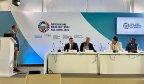 ՀՀ ԱԳ նախարարի տեղակալ Ռոբերտ Աբիսողոմոնյանը մասնակցել և ելույթով հանդես է եկել «Կապույտ հորիզոններ. օվկիանոսային գործողությունների խթանում առավել նվազ զարգացած, դեպի ծով ելք չունեցող և փոքր կղզի զարգացող երկրների համար» հարակից միջոցառմանը