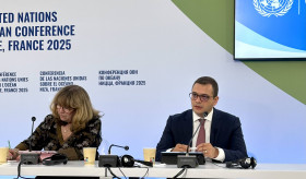 ՀՀ ԱԳ նախարարի տեղակալ Ռոբերտ Աբիսողոմոնյանի և ՄԱԿ Կենսաբանական բազմազանության մասին կոնվենցիայի գործադիր քարտուղար Աստրիդ Շումեյքերի ճեպազրույցը