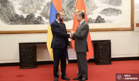 Հայաստանի և Չինաստանի ԱԳ նախարարների հանդիպումը