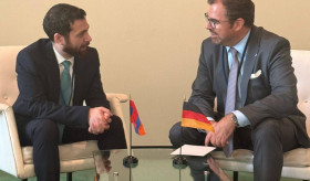 ՀՀ ԱԳ նախարարի տեղակալ Վահան Կոստանյանի հանդիպումը Գերմանիայի ԱԳՆ պետնախարարի հետ