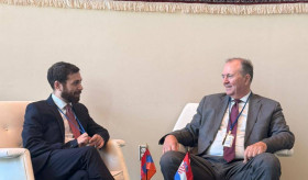 ՀՀ ԱԳ նախարարի տեղակալ Վահան Կոստանյանի հանդիպումը Խորվաթիայի քաղաքական հարցերով պետքարտուղար Ֆրանո Մատուշիչի հետ