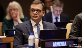 Deputy Foreign Minister of Armenia Robert Abisoghomonyan participated in the Ministerial Roundtable entitled “Promoting and Protecting Human Rights in UN80 Reform”