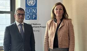 ՀՀ ԱԳ նախարարի տեղակալ Ռոբերտ Աբիսողոմոնյանի հանդիպումը ՄԱԿ գլխավոր քարտուղարի օգնական Իվանա Ժիվկովիչի հետ