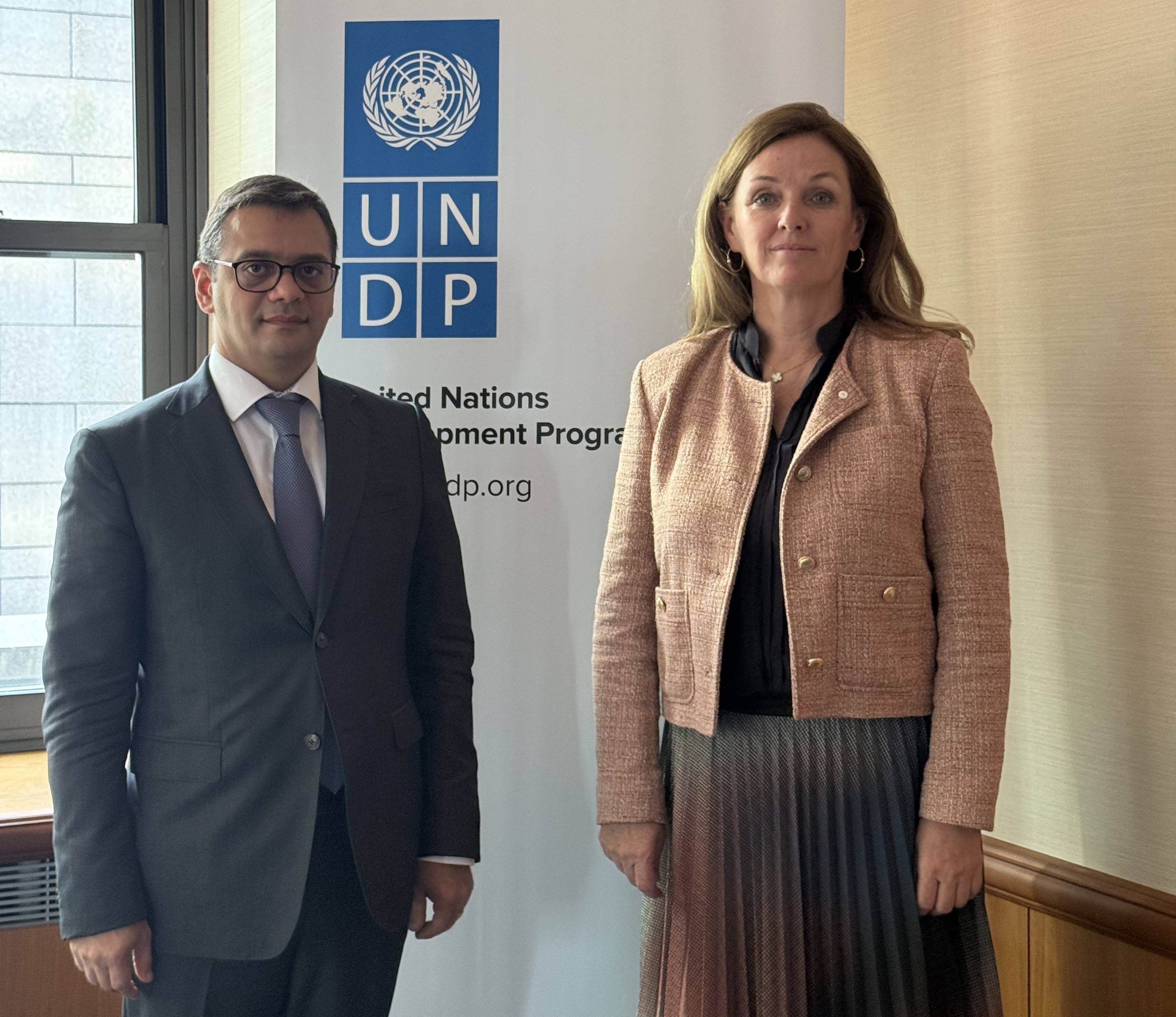 Meeting of Deputy Foreign Minister of Armenia Robert Abisoghomonyan with UN Assistant Secretary-General Ivana Živković