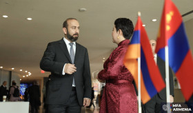 Հայաստանի և Մոնղոլիայի ԱԳ նախարարների հանդիպումը 24/09
