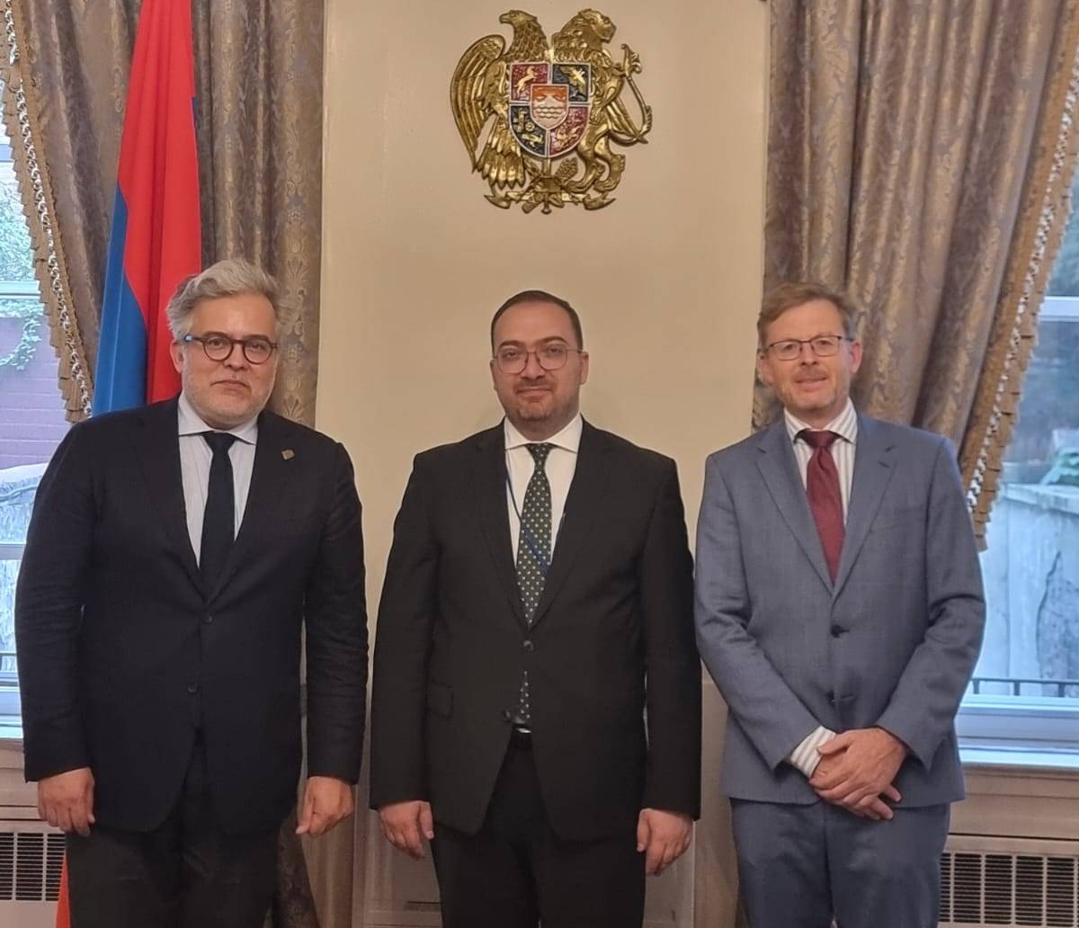 ՀՀ ԱԳՆ գլխավոր քարտուղարի հանդիպումը «Հրեական մշակույթի բարեկամների խմբի» տնօրենի հետ