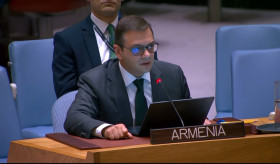 Deputy Foreign Minister of Armenia Robert Abisoghomonyan participated at the UNSC Open Debate on “Artificial Intelligence and International Peace and Security”