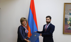ԱԳ նախարարի տեղակալ  Վահան Կոստանյանն ընդունել է ՀՀ-ում Եգիպտոսի նորանշանակ դեսպանին