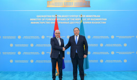 Հայաստանի և Ղազախստանի արտաքին քաղաքական գերատեսչությունների միջև խորհրդակցությունների վերաբերյալ