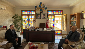 Meeting of the Secretary General of the Foreign Ministry of Armenia with the Head of the Iranology foundation