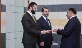 Սիրիայում ՀՀ դեսպանն իր հավատարմագրերն է հանձնել Սիրիայի Արաբական Հանրապետության նախագահին
