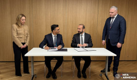 Signing of a Memorandum of Understanding between Armenia and the International Fund for Public Interest Media