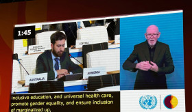 Заместитель Министра иностранных дел Республики Армения Ваан Костанян принял участие в  круглом столе высокого уровня, посвященном реализации Копенгагенской декларации и Повестки дня в области устойчивого развития на период до 2030 года