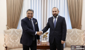 Встреча министра иностранных дел Армении с заместителем министра иностранных дел Индии, секретарем по делам Запада