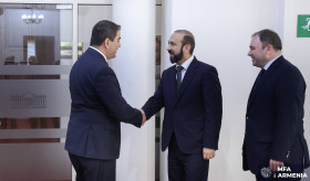 Meeting of the Foreign Minister of Armenia with the Speaker of the Parliament of Georgia