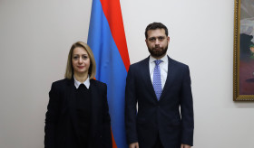 Հայաստանում Լիբանանի նորանշանակ դեսպանն իր հավատարմագրերի պատճենն է հանձնել ՀՀ ԱԳ նախարարի տեղակալին