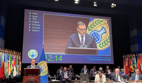 Deputy Foreign Minister of Armenia Robert Abisoghomonyan participated in the General Debate of the 30th Session of the Conference of States Parties of the OPCW