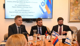 ՀՀ ԱԳ նախարարի տեղակալի հանդիպումը Իսրայելի ԱԳ նախարարության գլխավոր տնօրենի հետ