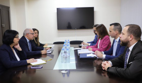 ՀՀ ԱԳ նախարարի տեղակալն ընունել է ՆԱՏՕ-ի գլխավոր քարտուղարի՝ կանանց, խաղաղության և անվտանգության հարցերով  հատուկ ներկայացուցչին