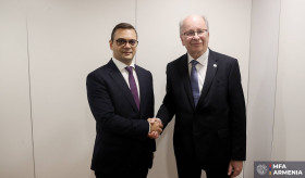 ՀՀ ԱԳ նախարարի տեղակալ Ռոբերտ Աբիսողոմոնյանի հանդիպումը Շվեդիայի Թագավորության ԱԳ նախարարության պետքարտուղար Դագ Հարթելիուսի հետ