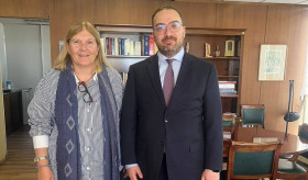 Встреча генерального секретаря МИД Армении с генеральным секретарём МИД Греции