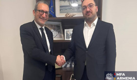 Meeting of the Secretary General of the MFA of Armenia with the Head of the Diplomatic Academy Unit of the MFA of Cyprus