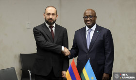 Meeting between the Foreign Ministers of Armenia and Rwanda 24/02