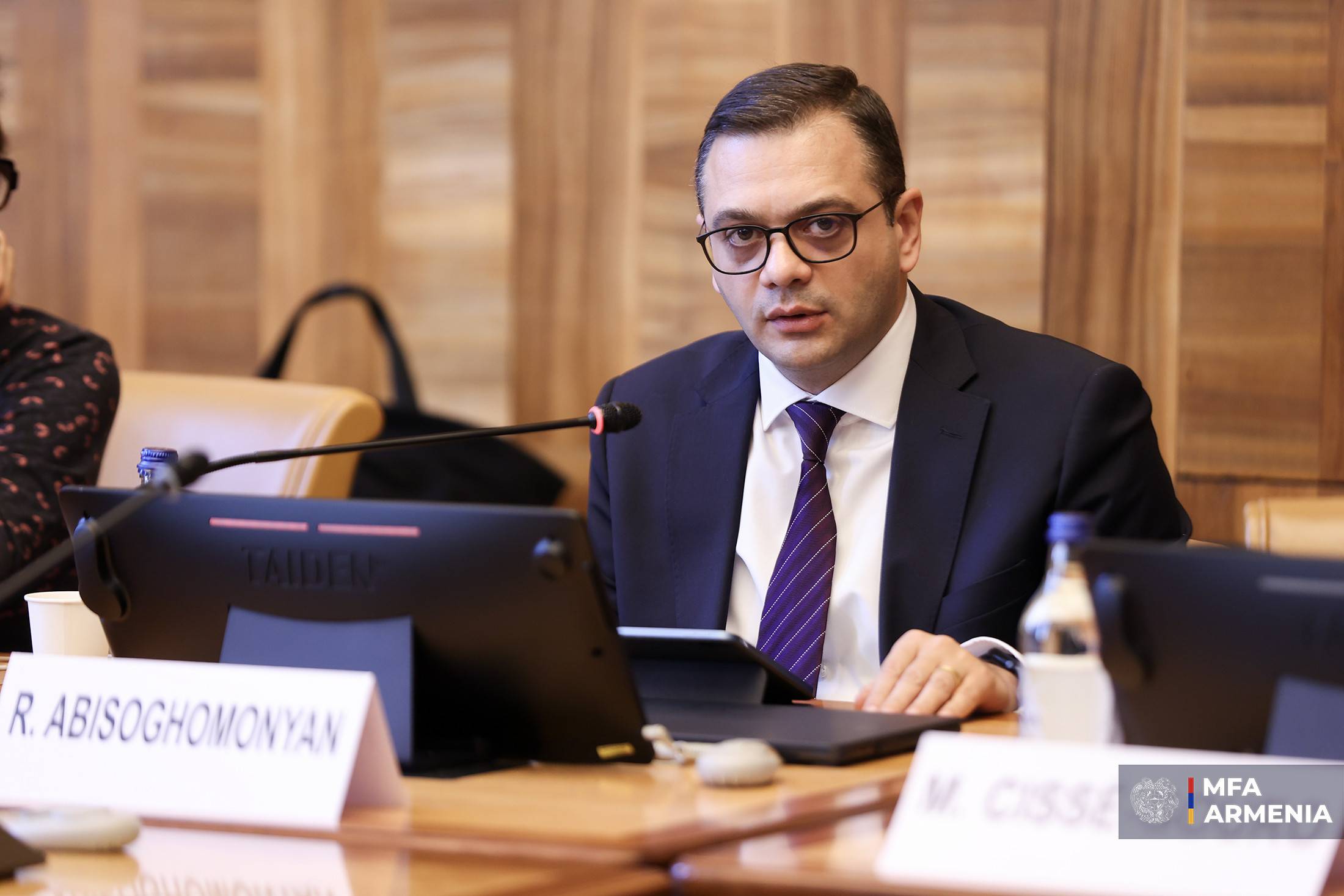 ՀՀ ԱԳ նախարարի տեղակալ Ռոբերտ Աբիսողոմոնյանի ելույթը &laquo;Մարդու իրավունքների իրականացման գործում համակարգվածության և հետևողականության բարելավումը թվային գործիքակազմի միջոցով&raquo; խորագրով հարակից միջոցառմանը