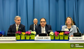 Հայաստանի նախագահությամբ մեկնարկել է ՄԱԿ Թմրամիջոցների հարցերով հանձնաժողովի նստաշրջանը