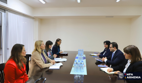 ՀՀ ԱԳ նախարարի տեղակալ Ռոբերտ Աբիսողոմոնյանի հանդիպումը ՄԱԿ Կանանց և աղջիկների նկատմամբ խտրականության հարցերով աշխատանքային խմբի հետ