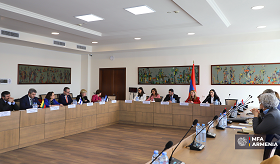 Հանդիպում Հայաստան-Հյուսիսային Եվրոպա-Բալթյան երկրներ համագործակցության ձևաչափի ԱԳ նախարարությունների ներկայացուցիչների հետ