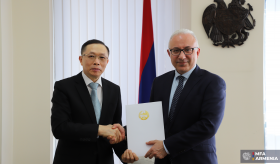 Լաոսի նորանշանակ դեսպանն իր հավատարմագրերի պատճենն է հանձնել ՀՀ ԱԳ նախարարի տեղակալին