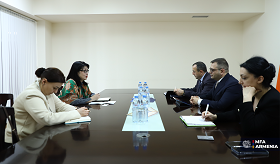 Meeting of the Deputy Foreign Minister of Armenia with UN Women Country Representative to Georgia and Liaison for South Caucasus