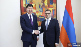 Deputy Foreign Minister of Armenia received Director of the Multilateral Cooperation Department of Kazakhstan&rsquo;s MFA