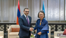 Meeting of the Deputy Foreign Minister of Armenia with the Executive Secretary of ESCAP