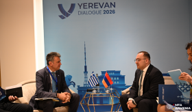 &laquo;Երևանյան երկխոսություն&raquo; համաժողովի շրջանակներում ԱԳՆ գլխավոր քարտուղարը հանդիպել է  Հունաստանի ԱԳՆ գլխավոր քարտուղարի հետ 06/05/26